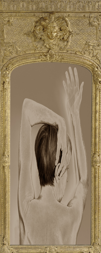 Model In Antique Frame | Photograph by Raphael Shevelev