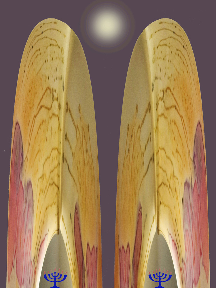 New Synagogue Towers abstract image digital art photograph Raphael Shevelev