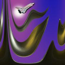 Frank Gehry Spaceport abstract image digital art photograph Raphael Shevelev