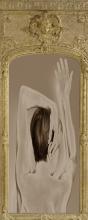 Model In Antique Frame | Photograph by Raphael Shevelev